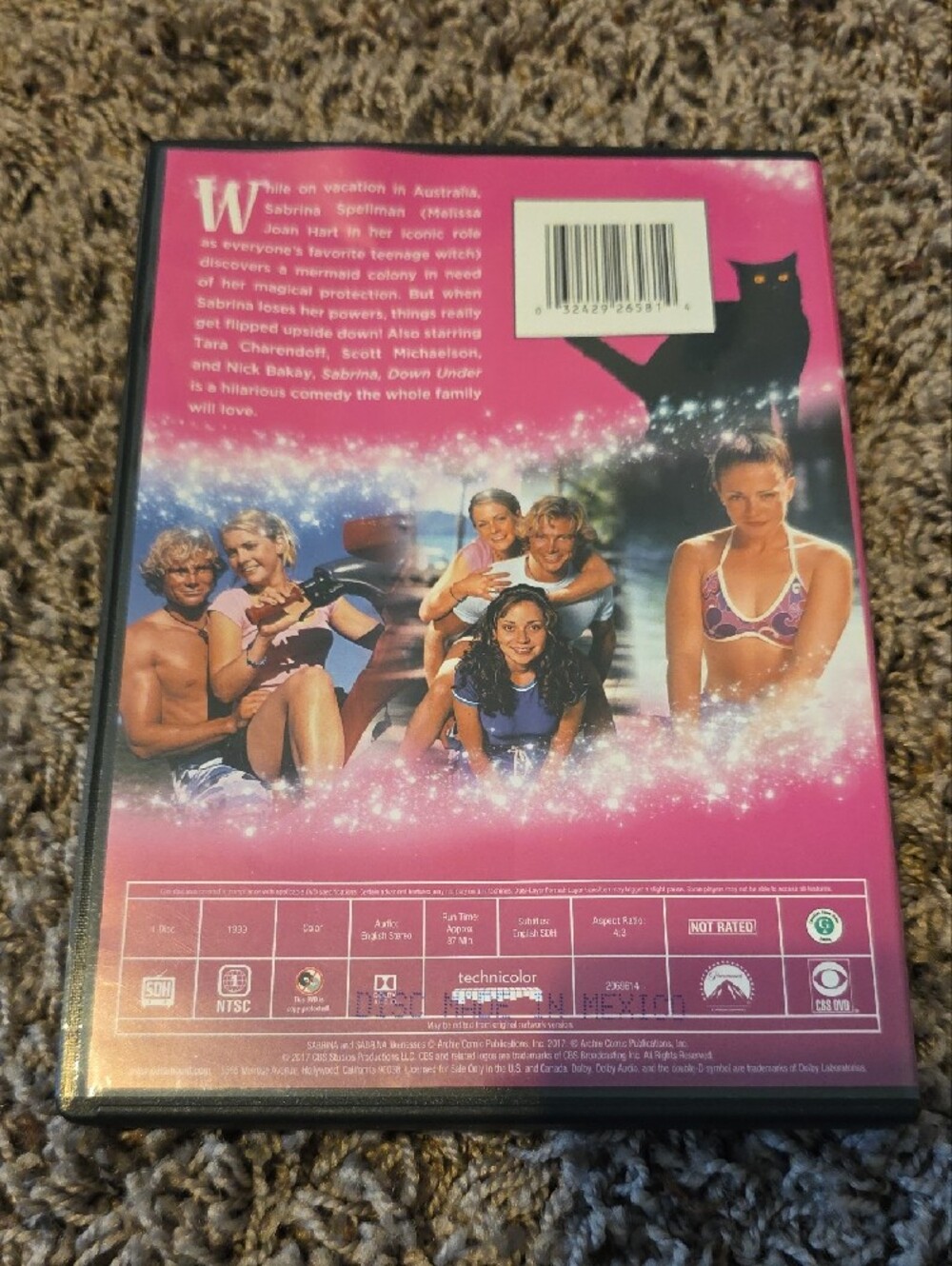 Sabrina Down Under DVD - RARE - Picture 2 of 2